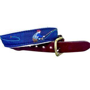 Leather Man Custom Fly Fishing Belt Made in USA